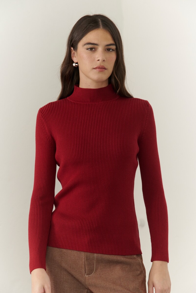 POLERA MORLEY - GRANATE 