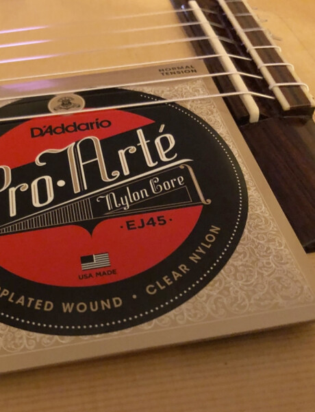 Encordado en nylon para guitarra clásica D´Addario Pro-Arté EJ45 Encordado en nylon para guitarra clásica D´Addario Pro-Arté EJ45