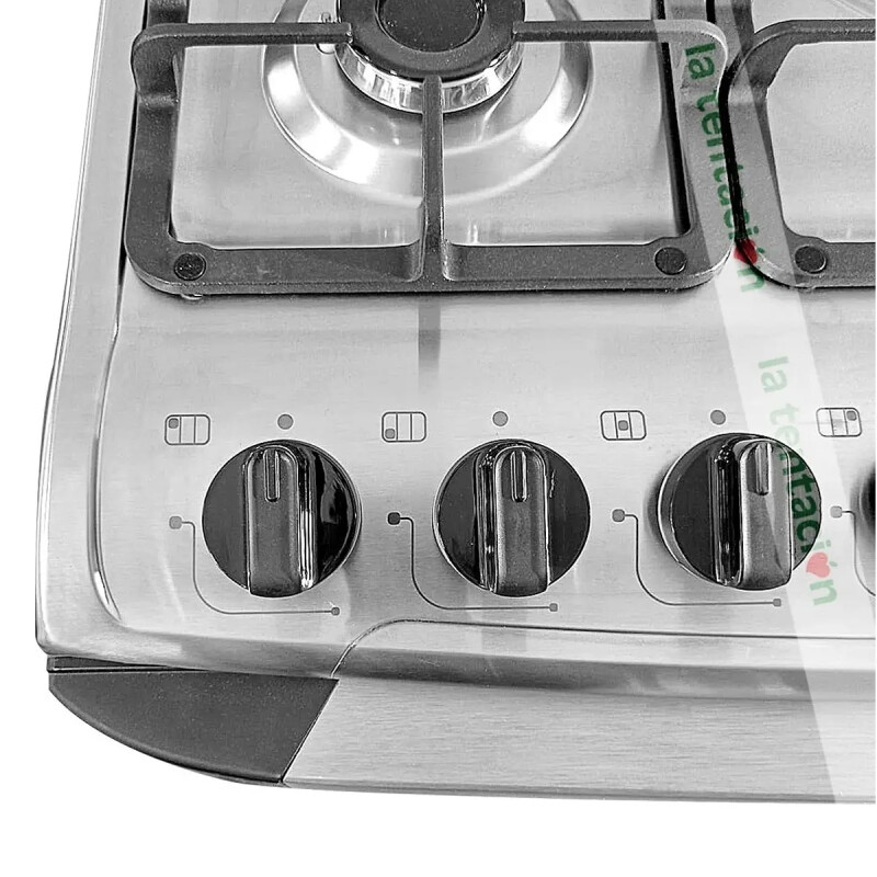 Cocina A Supergas 5h Grill Inox Encendido Luz Cocina A Supergas 5h Grill Inox Encendido Luz
