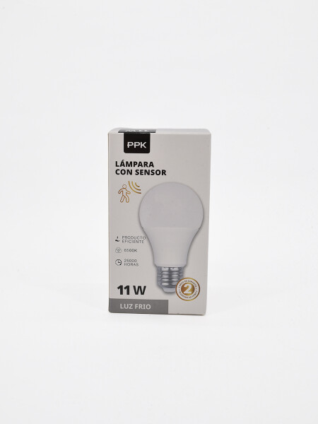LAMPARA CON SENSOR DE MOVIMIENTO TRANSPARENTEGenérico