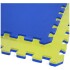 Piso Tatami X2 Goma Eva Encastrable 1x1m 2cm Gimnasio Niños Color Variante Azulamarillo