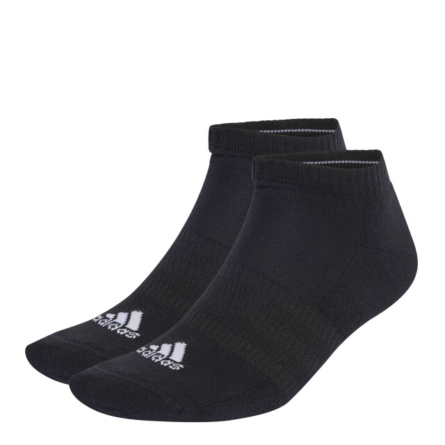 Medias Unisex Adidas x3 Low Negro - Blanco