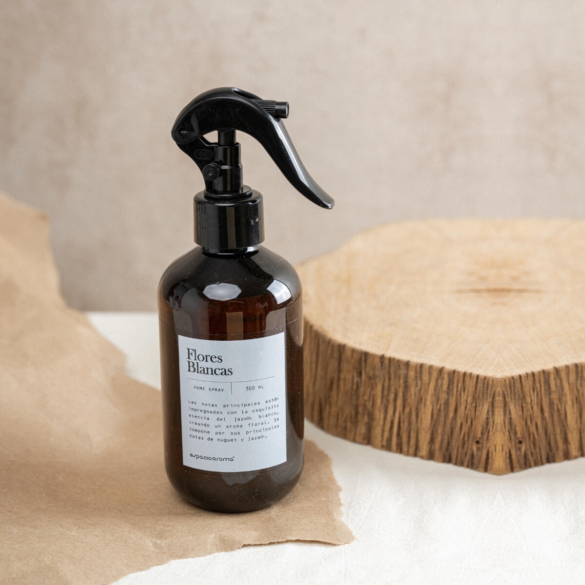 Home Spray 300ml Ambar - Flores Blancas 