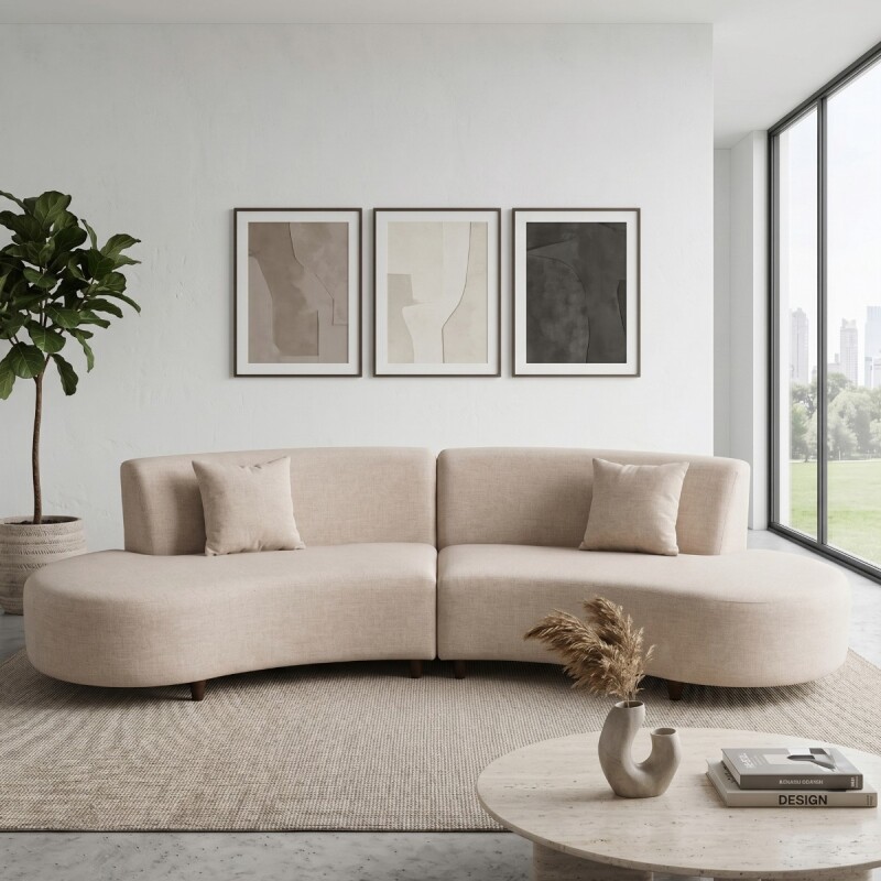 SOFA 4 PUESTOS 2 PZS ISLAND Unica