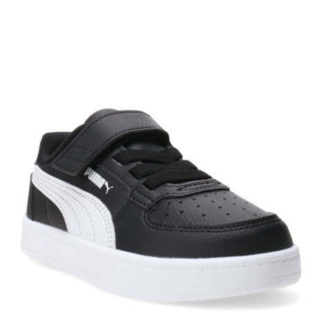 Championes Infantiles Puma Caven 2.0 Block Negro - Blanco