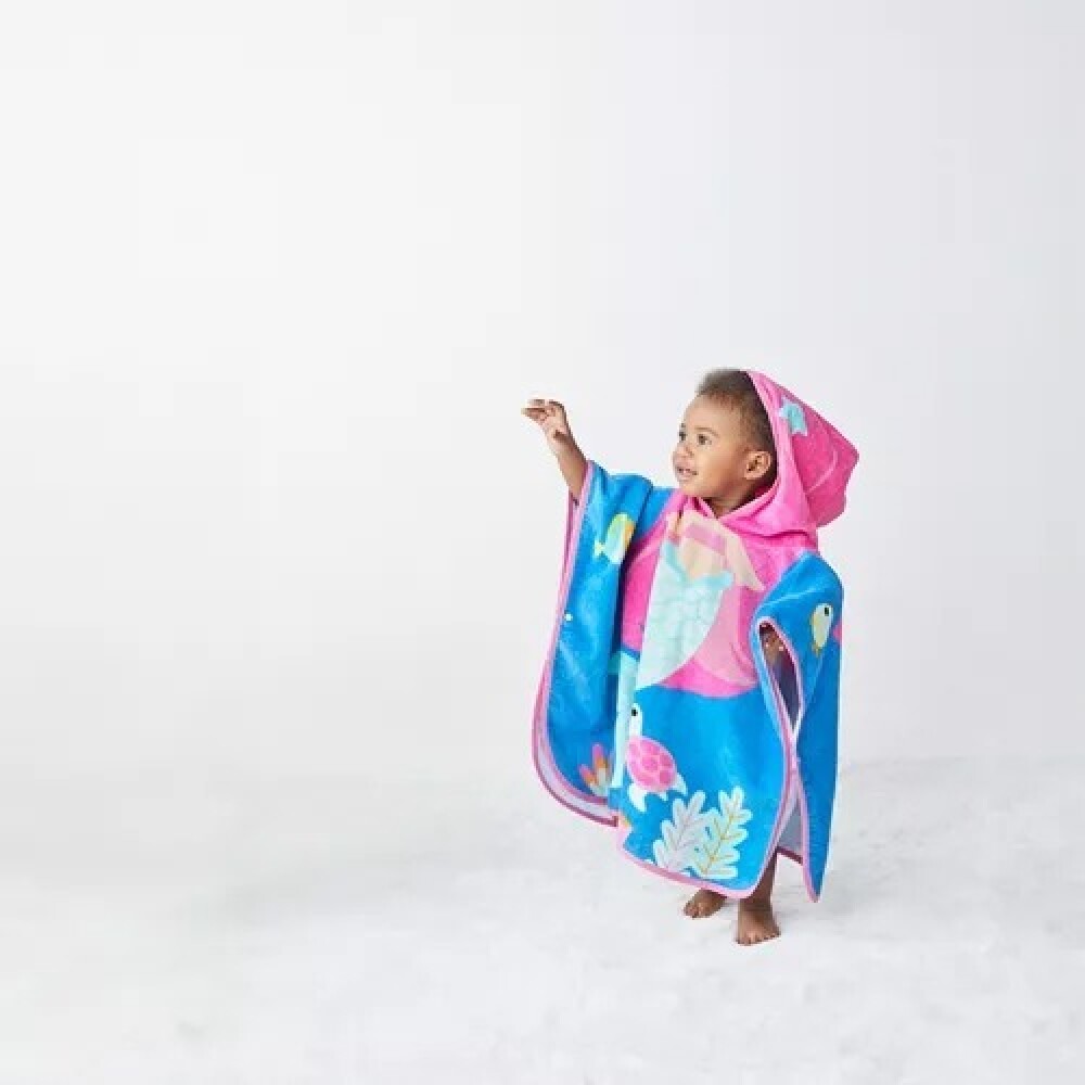 Toalla poncho BUBA BUBAZOO sirena