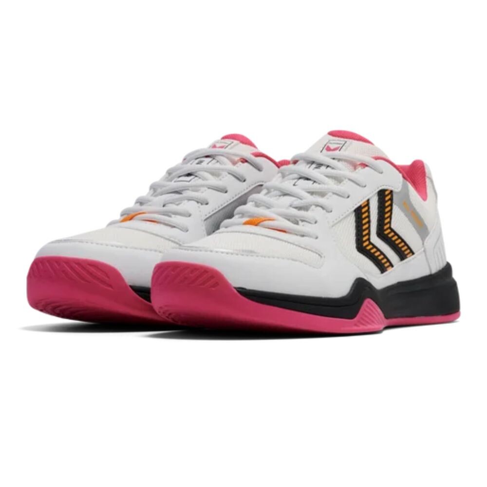 CALZADO DE HANDBALL ALL COURT BLANCO ROSADO
