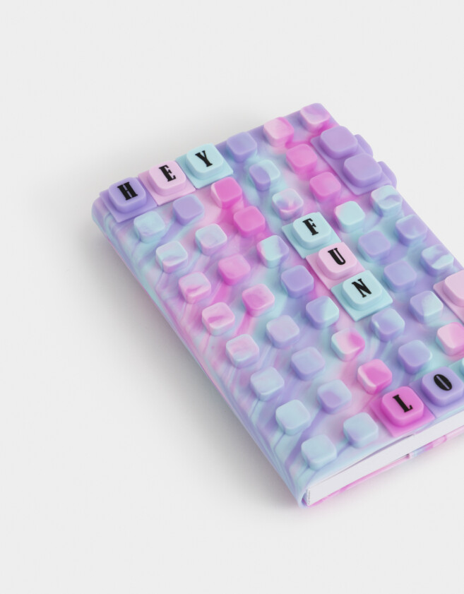 Anotadores Cuadernos y Memos Lúdico Cuaderno De Silicona Customizable - Combinacion Multicolor