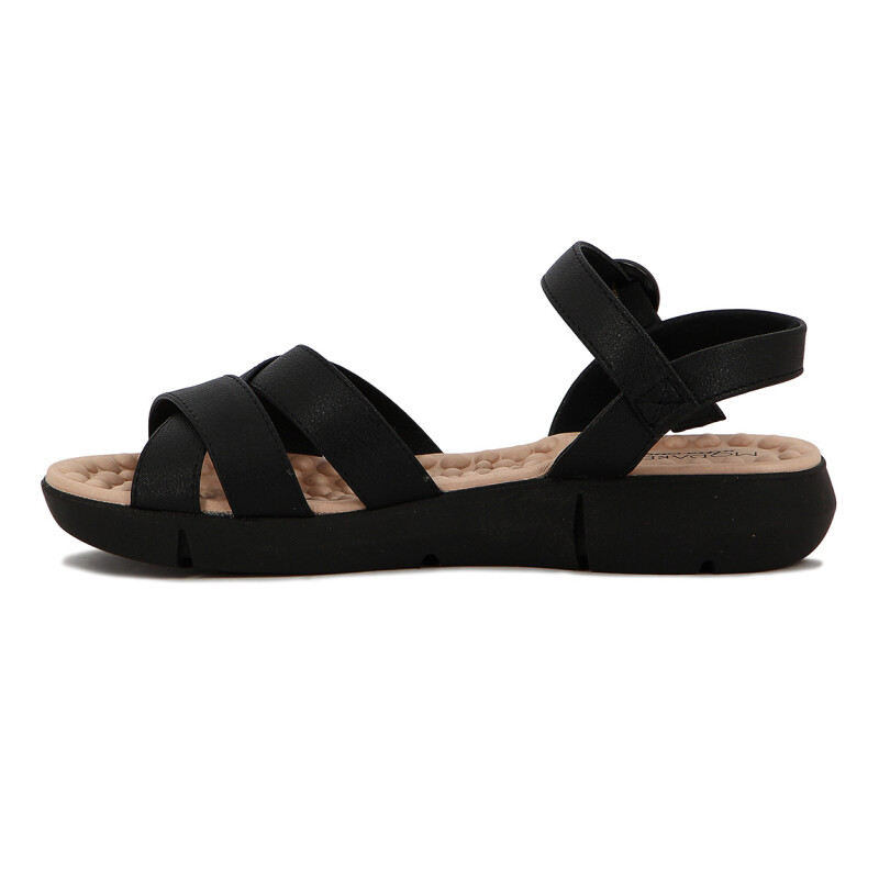 Modare Sandalia C/tiras Cruzadas Y Hebillas Negro