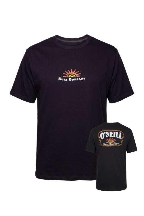 Remera O'Neill Retro Sun Badge Negro