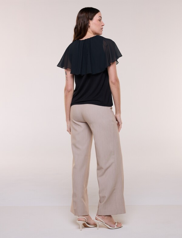 Blusa Volados NEGRO