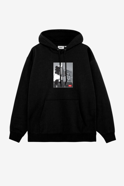 OBEY LOS ANGELES PHOTO Negro