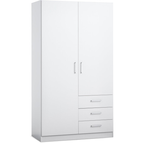 Armario Fandrup 97X176 2 Puertas 3 Caj Blanco