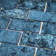 CERÁMICA REVESTIMIENTO BRILLO AZUL BRICK 5X10 PARA PISCINA GAMAS DE AZUL