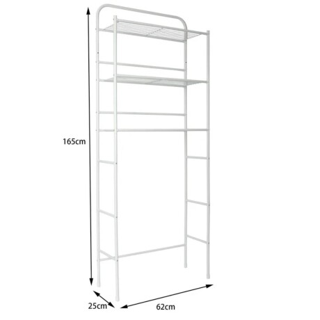 Mueble sobre inodoro Sensei D´Acqua 3 estantes Blanco