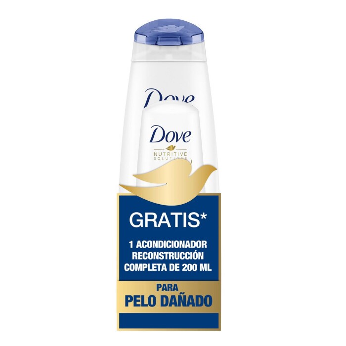 DOVE SH REC. COMPLETA 400ML+ACOND200 REG única