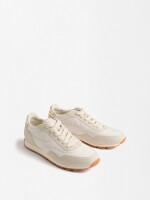 Zapatillas Combinadas De Nylon blanco