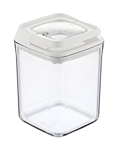 RECIPIENTE PLASTICO 900ML TAPA BLANCO RECIPIENTE PLASTICO 900ML TAPA BLANCO