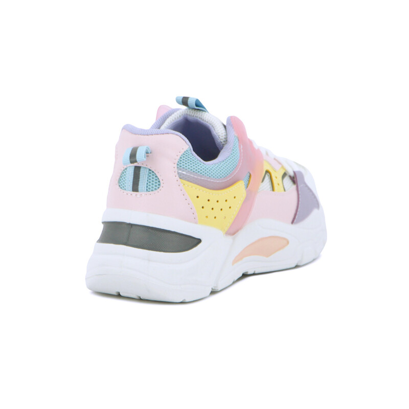 Austral Calzado Casual Sophia C/Plataforma Acordonado - Rojo-Violeta Rojo-Violeta