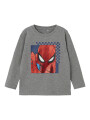 Camiseta Spider Man Manga Larga GREY MELANGE