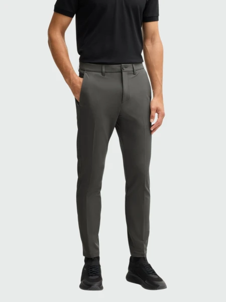 BOSS Pantalones T_Commuter-Reg Gris