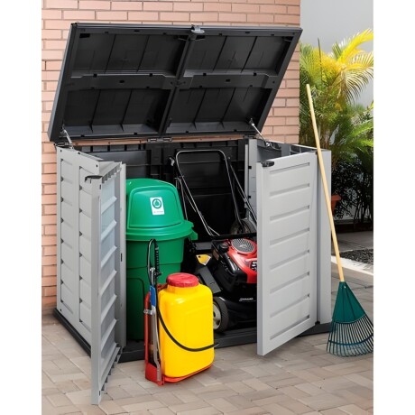 Armario bodega de jardín Rimax grande 156x117x91cm Armario bodega de jardín Rimax grande 156x117x91cm