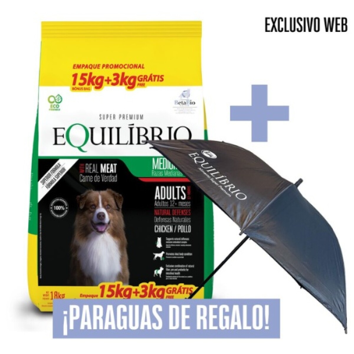 Equilibrio Perro Adulto 18 Kg 