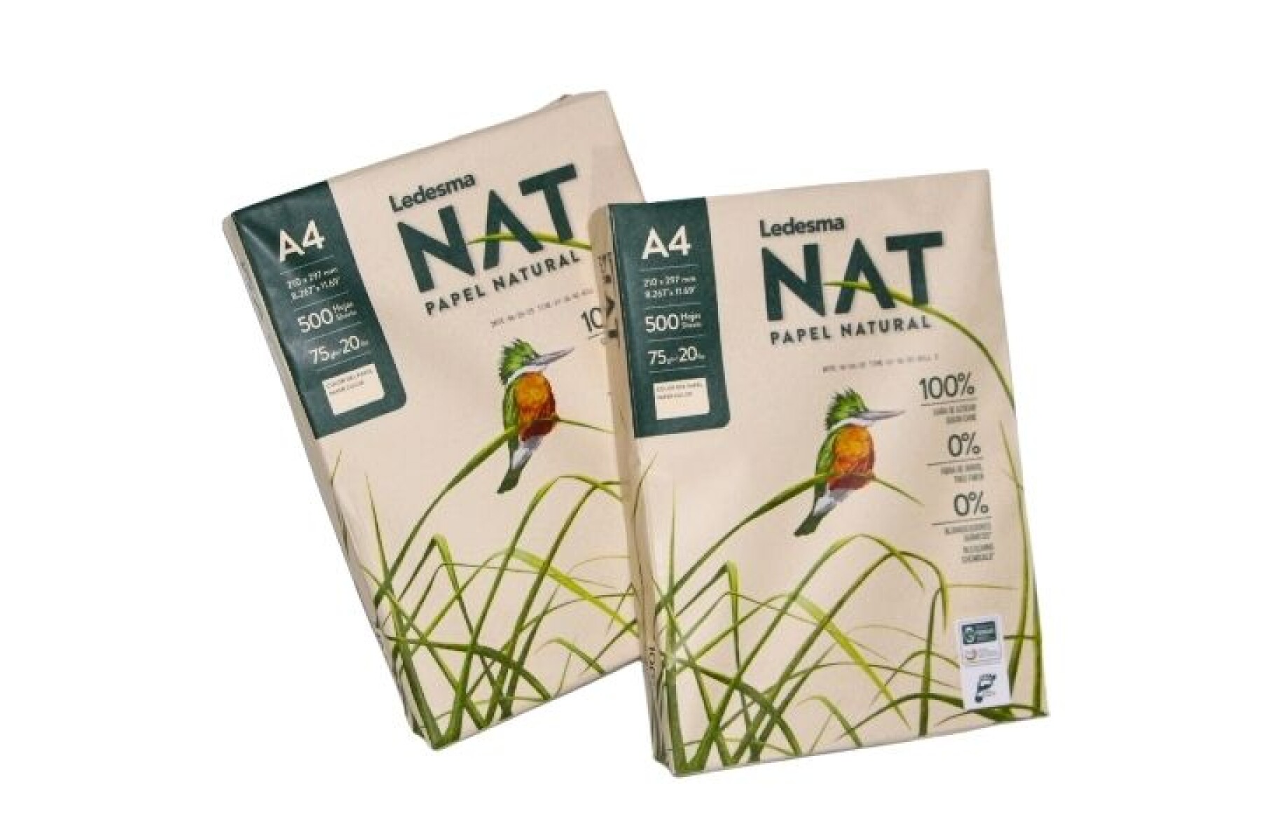 PAPEL LEDESMA NAT A4 X 500 H. 2X1 