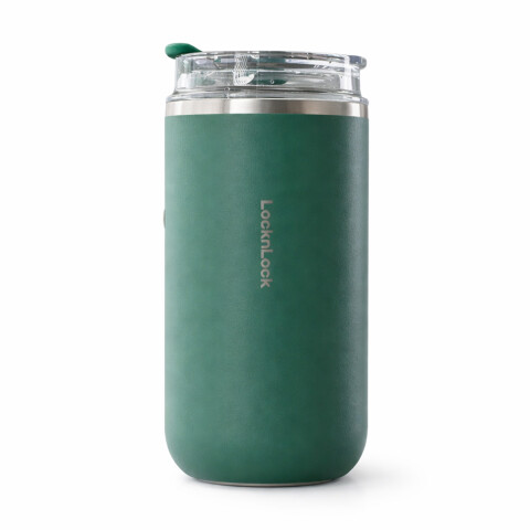 Vaso Termico Acero Inoxidable Hermetico Tapa Aislante 350ml Color Verde