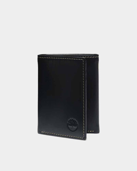 Billetera Smooth Trifold Hombre Black