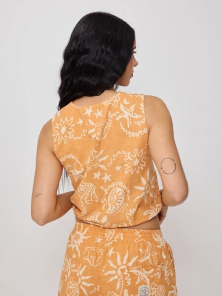 TOP RUSTY CHENY DURAZNO