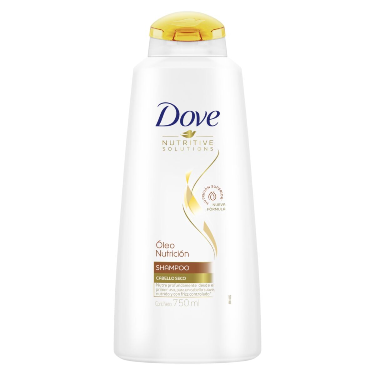 Shampoo Dove Óleo Nutrición - 750 ML 
