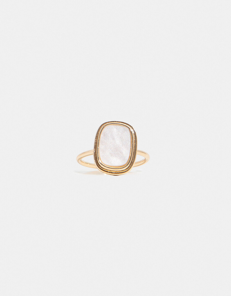 Anillo Con Acrílico 