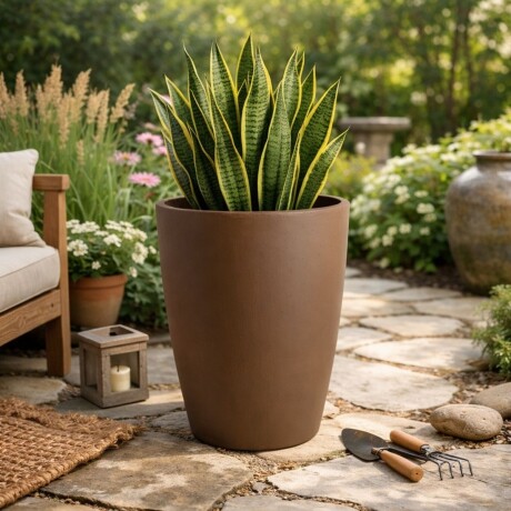 MACETA MARRUECOS Marrón - Small