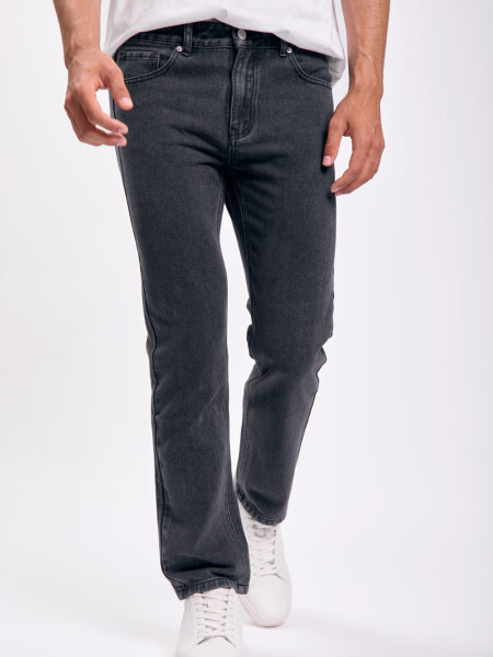 Pantalón jean clásico Gris Oscuro
