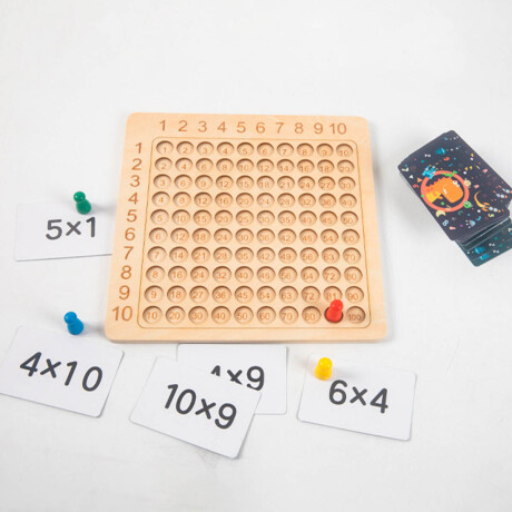 Juego De Mesa Tabla Multiplicadora Madera Aprendizaje Juego De Mesa Tabla Multiplicadora Madera Aprendizaje