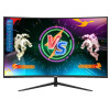 MONITOR GAMER CURVO 32 PULGADAS FULL HD 165HZ ENXUTA NEGRO MONITOR GAMER CURVO 32 PULGADAS FULL HD 165HZ ENXUTA NEGRO