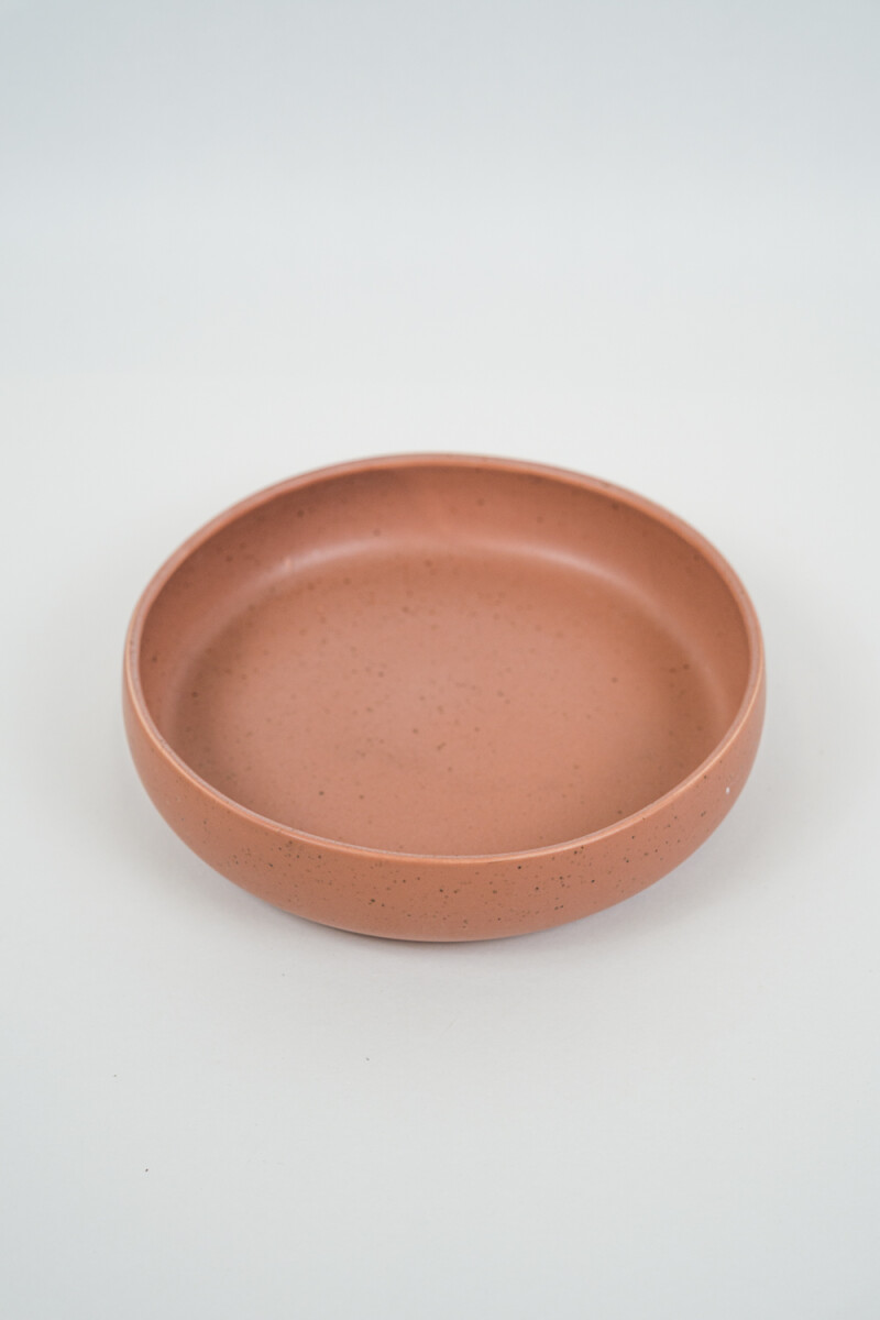 Plato Hondo Terra, Mix Colores - Color Unico 