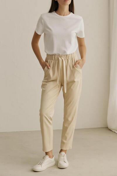 Pantalón Eira Beige