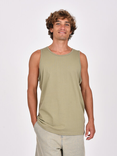 MUSCULOSA EDEN VERDE MILI