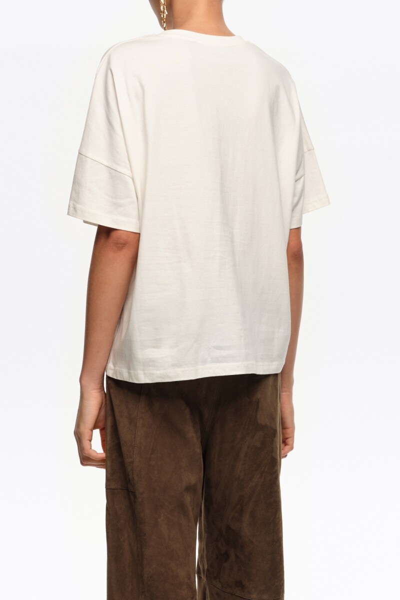 CAMISETA Marfil
