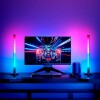 Barra luces LED RGB audioritmica esquinero Bluetooth 40cm Barra luces LED RGB audioritmica esquinero Bluetooth 40cm