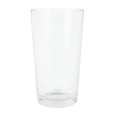 Vaso de vidrio liso alto Vaso de vidrio liso alto