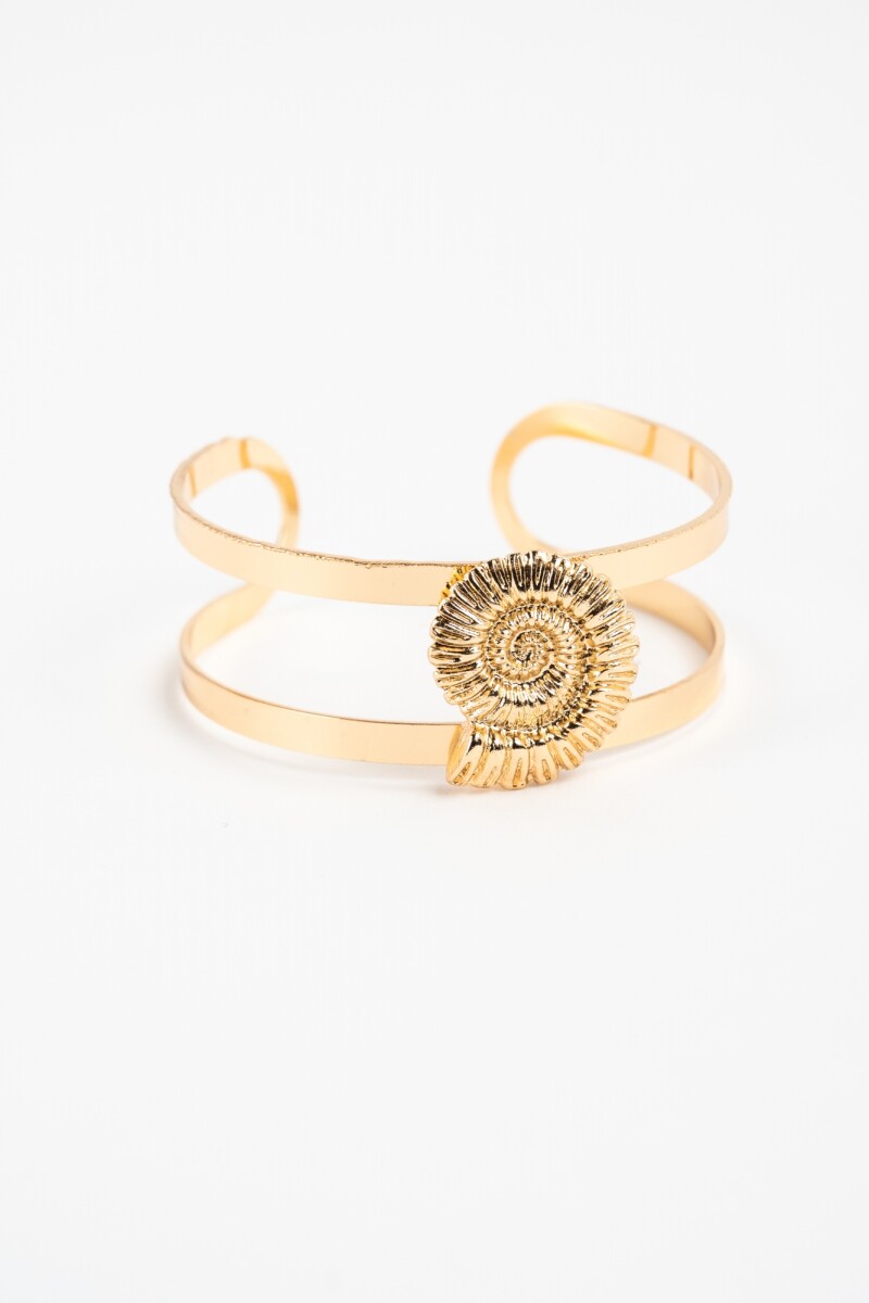 Brazalete Caracol - Oro 