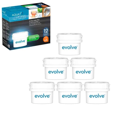 Super Pack 6 Filtros Purificadores Aqua Optima 60 Dias 001