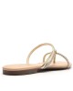 Sandalia Chata Beige Brillos U