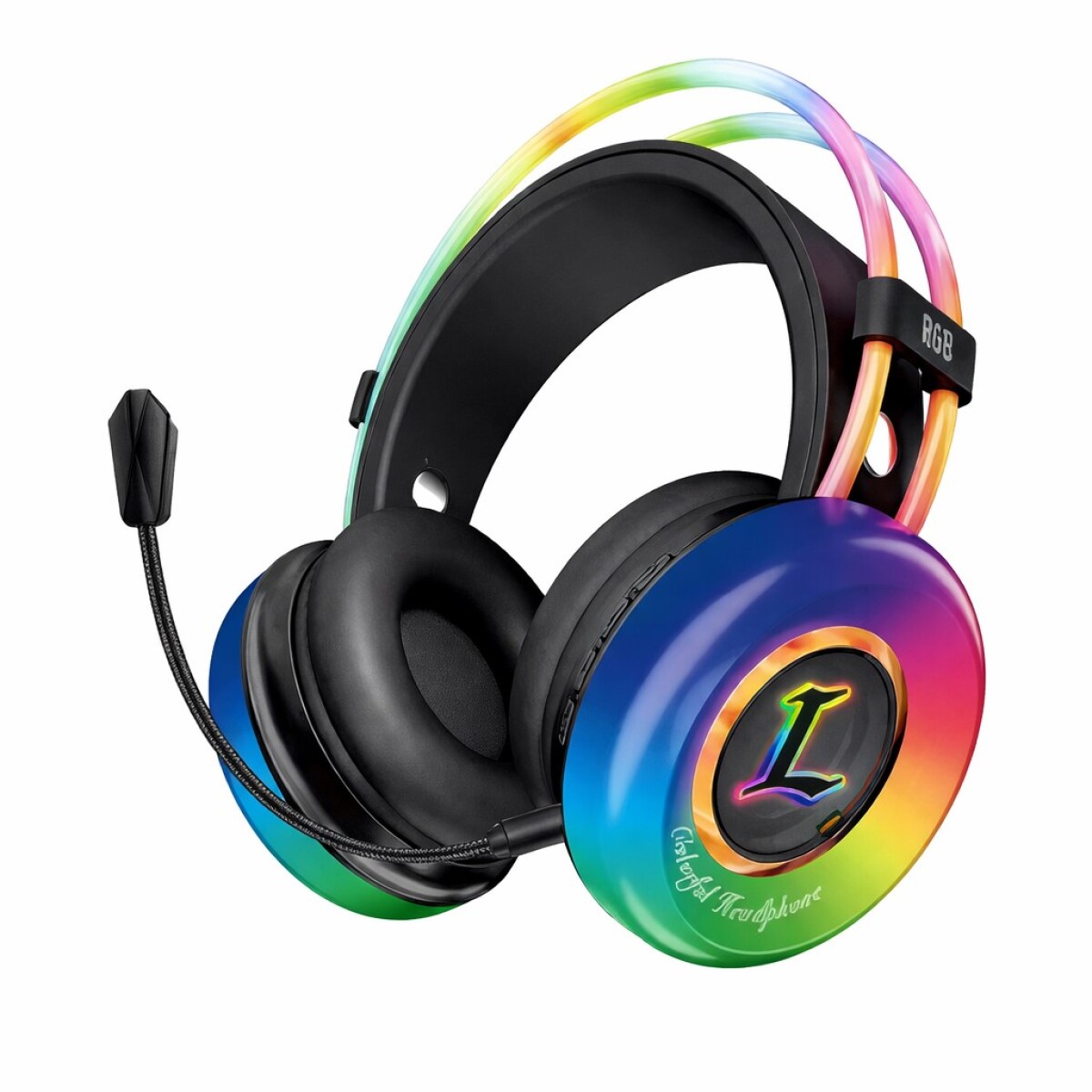 Auricular Gamer Bluetooth con Micrófono Direccional - NEGRO 