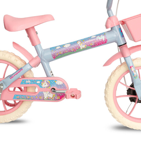 Bicicleta Infantil Verden Con Rueditas Montaña Rod 12 Rosa