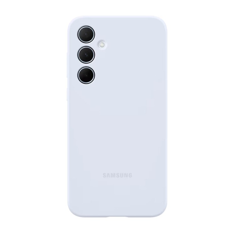 Funda de Silicona Samsung Galaxy A35 5G Silicone Case EF-PA356 Light Blue