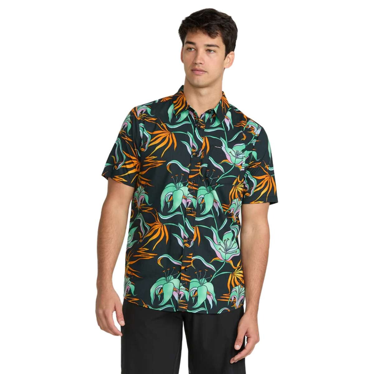 Camisa Volcom Brainmelter - Multicolor 
